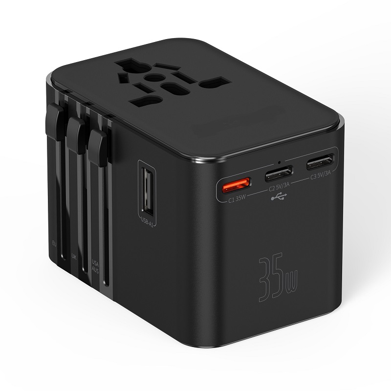 Universal Travel Adapter 2A+3C PD35W