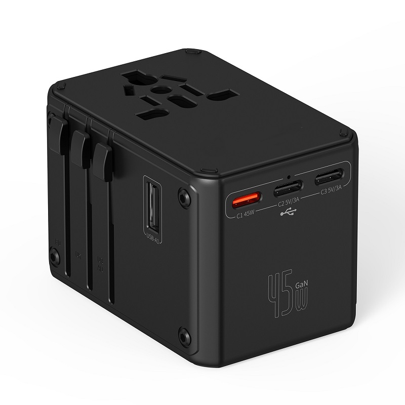 Universal Travel Adapter 2A+3C PD45W