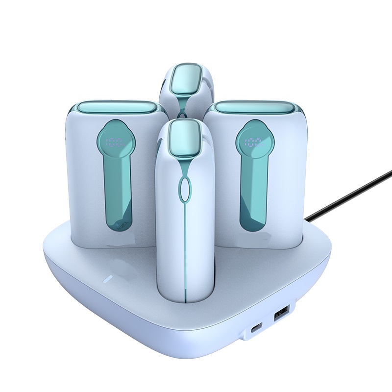 10000mAh Built-in Fast Charge Cable Power Bank Set