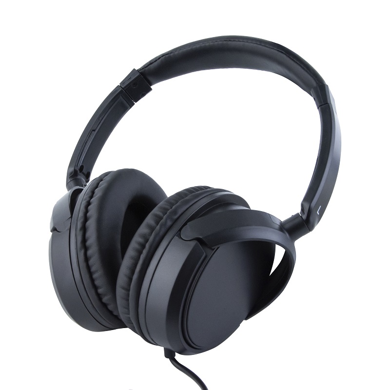 Wired headphone with ANC for airline